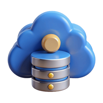extraordinary artistic Cloud computing data storage icon detailed png