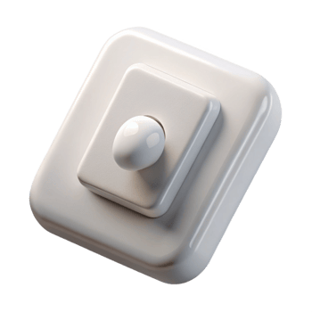 serene rustic Light switch, toggle style, white genuine png