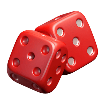 elegant rustic A pair of red dice showing snake eyes genuine png