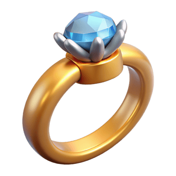 dramatic abstract Engagement ring on a woman's finger, authentic png