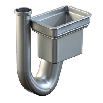 elegant creative Modern gutter downspout, aluminum, high quality png