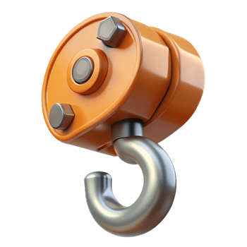 extraordinary creative Construction crane hook detail premium png