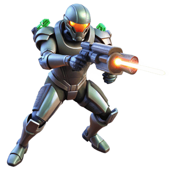 impressive contemporary A Futuristic Soldier in Power Armor with original png