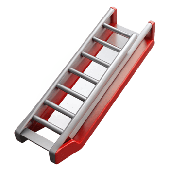 extraordinary traditional Fire escape ladder, metal professional png