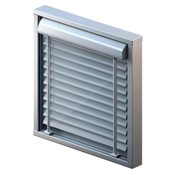 vibrant traditional Modern window blinds, aluminum, premium png