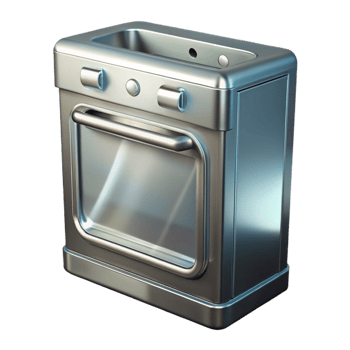 impressive traditional Dishwasher panel, stainless steel, integrated, premium png