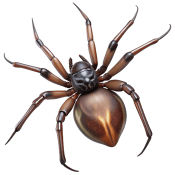 extraordinary contemporary A Close Up of a Spider Spinning Its Web authentic png