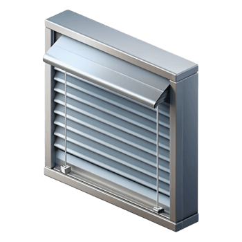 magnificent abstract Modern window blinds, aluminum, professional png