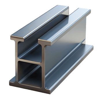 extraordinary minimalist Steel beam, I-beam cross-section high quality png