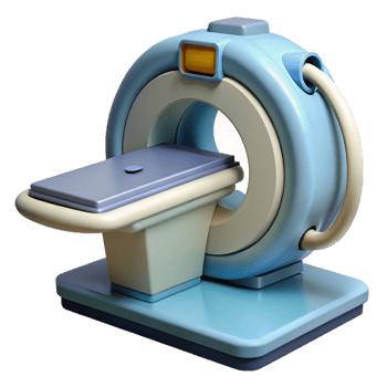 stunning classic Advanced medical scanner with diagnostic display original png