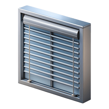 beautiful modern Modern window blinds, aluminum, high resolution png