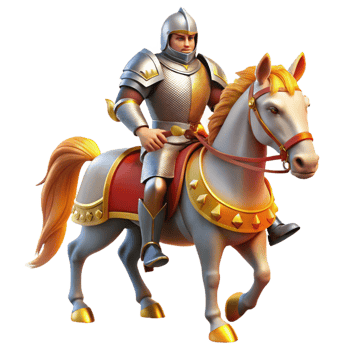elegant classic dramatic abstract A Courageous Knight in Shining Armor original exclusive png