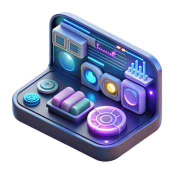 extraordinary rustic A close-up of a futuristic interface, displaying complex data visualizations. Cyberpunk style, neon lighting 4K png