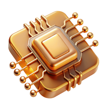 impressive traditional A close-up of a futuristic circuit board, intricate details, warm golden lighting, macro photography style original png