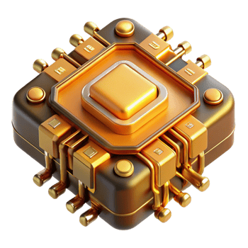 serene traditional A close-up of a futuristic circuit board, intricate details, warm golden lighting, macro photography style original png