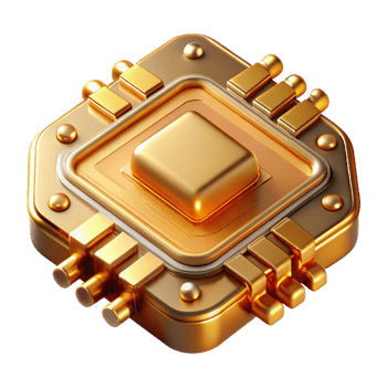 stunning contemporary A close-up of a futuristic circuit board, intricate details, warm golden lighting, macro photography style high quality png