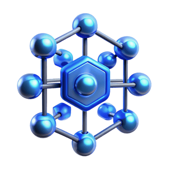 magnificent contemporary A complex network of interconnected circuits, illuminated with electric blue light, technical illustration style authentic png