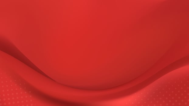 Abstract background with a flowing scarlet red texture. vector