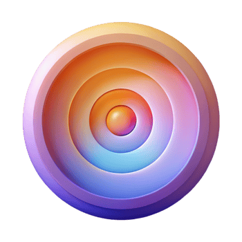 extraordinary abstract vibrant artistic A Series of Concentric Circles Radiating premium high resolution png