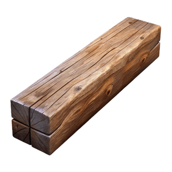 wonderful rustic Wooden beam, rustic, reclaimed original png