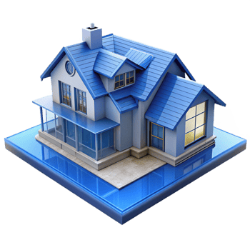 extraordinary vintage Blueprint of a residential house 4K png