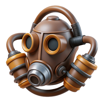 serene classic A steampunk wrench with intricate gears and glowing runes, highly polished metallic finish, dramatic spotlighting original png