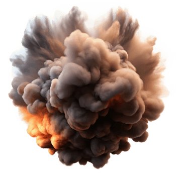 dramatic rustic A swirling mass of smoke and dust, illuminated by a dramatic, backlighting, creating a sense of mystery and intrigue. Abstract Photography style 4K png