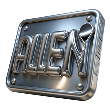 extraordinary abstract Intricate alien writing on a metallic tablet exclusive png
