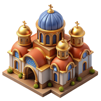 stunning abstract Byzantine church mosaic tile high quality png