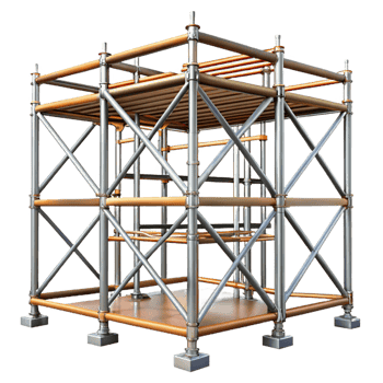 dramatic traditional Scaffolding, metal, construction, exclusive png