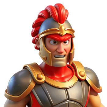 elegant vintage A Fierce Ares Wearing Battle Armor professional png