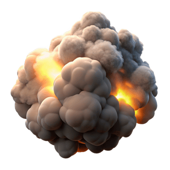 extraordinary creative A Cloud of Swirling Smoke and Dust premium png
