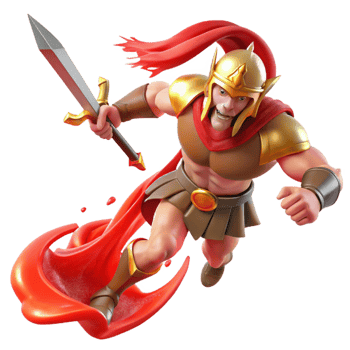 vibrant contemporary magnificent contemporary A Fearsome Ares God of War Charging Into genuine authentic png