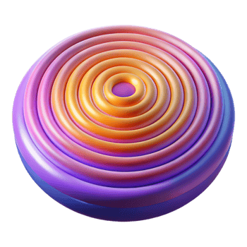magnificent vintage impressive minimalist A Field of Pulsating Concentric Circles authentic detailed png