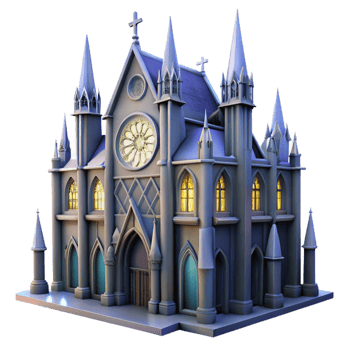 impressive rustic serene vintage Gothic Cathedral Stained Glass Rose professional detailed png