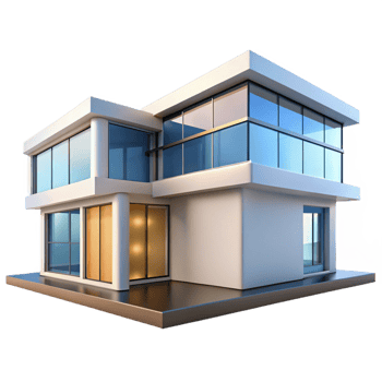 dramatic modern elegant modern Modernist House Clean Lines Large Glass professional authentic png