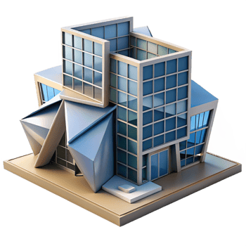 extraordinary creative vibrant creative Deconstructivist Office Building professional genuine png