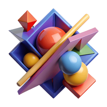 beautiful traditional A geometric composition of intersecting planes and shapes, using bold colors and sharp lines, with a graphic lighting and a minimalist style professional png