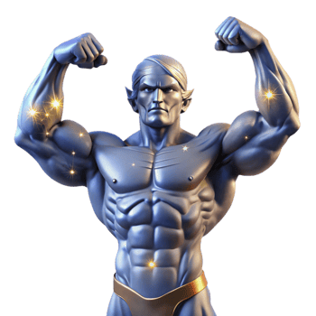 magnificent artistic A powerful titan holding up the heavens, his muscles straining under the immense weight, illuminated by the celestial light of the stars. Classical art style detailed png