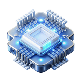 stunning artistic An intricate, line art drawing of a motherboard with intricate circuitry, illuminated by a bright, white light detailed png