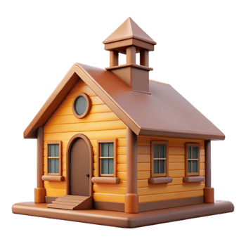 impressive minimalist Prairie School house, horizontal lines, low-pitched roof, natural materials, warm lighting high quality png