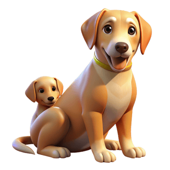 wonderful classic A loyal dog sitting patiently beside its owner, bathed in warm sunlight, in a heartwarming, realistic style original png