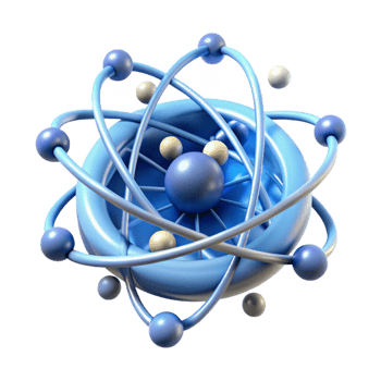 stunning minimalist A quantum computer processing data, visualized as swirling particles of light, dark background, abstract style professional png
