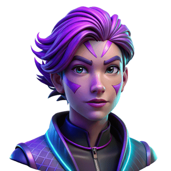 beautiful creative vibrant minimalist Portrait of a Nonbinary Person with 4K original png