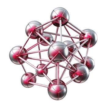 serene contemporary A Network of Flowing Interconnected professional png
