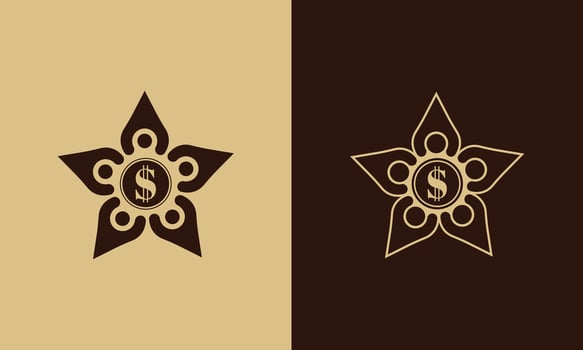 Wealth Management Team Logo Design vector
