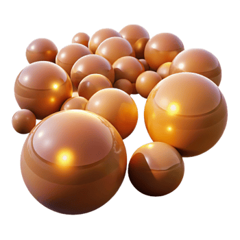 dramatic traditional A Field of Randomly Generated Glowing detailed png