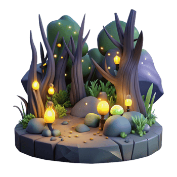 wonderful rustic magnificent traditional A Group of Fireflies Illuminating a Dark high resolution professional png