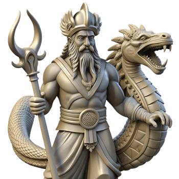 impressive creative A Powerful Babylonian God Marduk genuine png