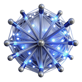 impressive classic A Network of Interwoven Fiber Optic premium png
